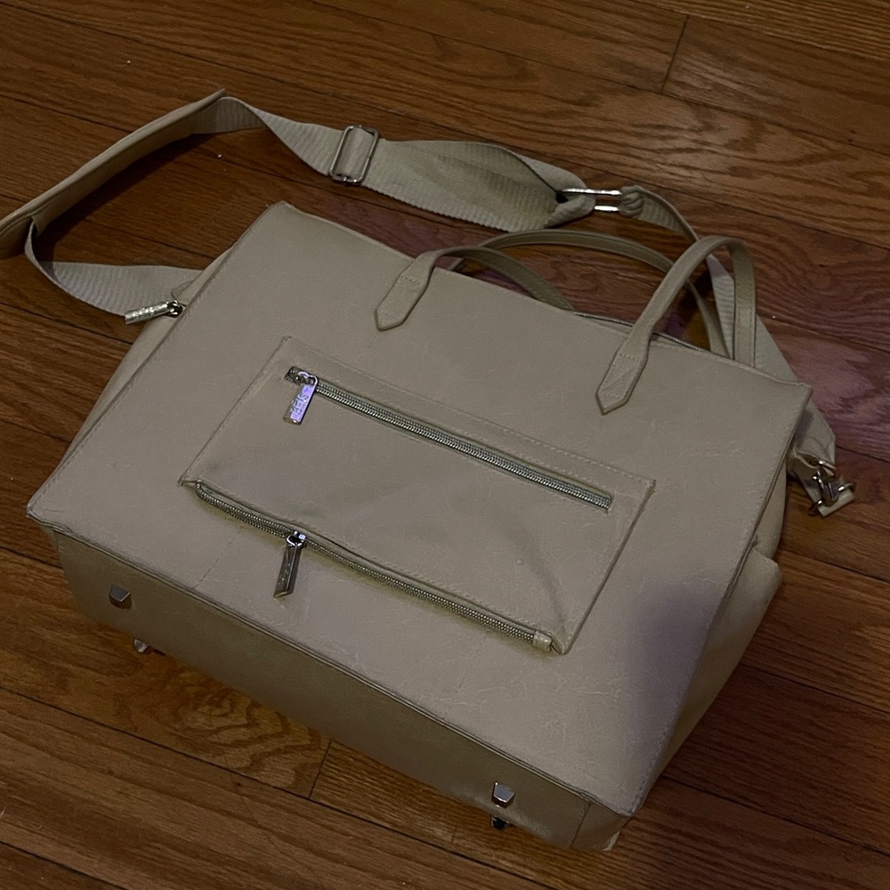 Beis Beige Work Tote